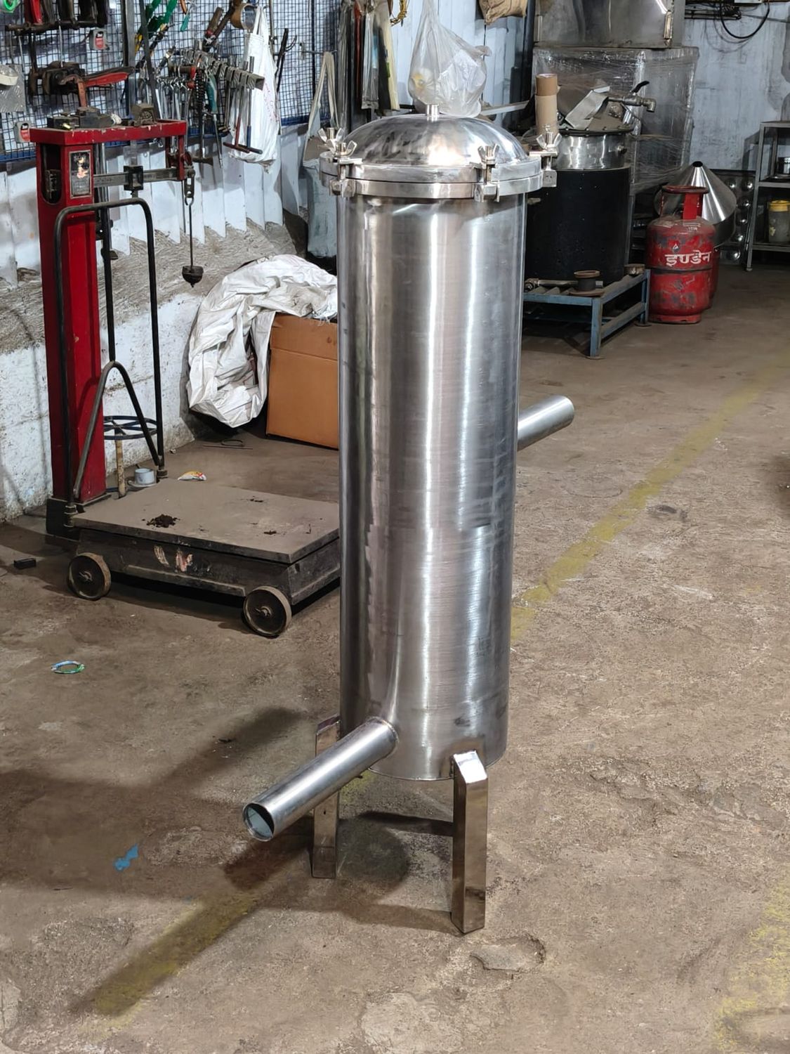 SS Cartridge Filter Housing — Leader