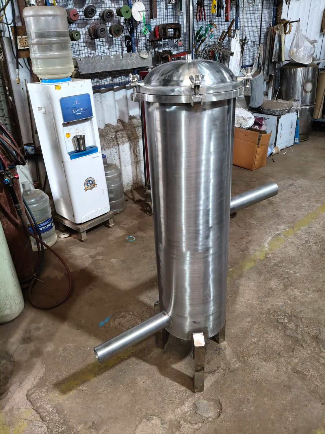SS Cartridge Filter Housing — Leader workshop