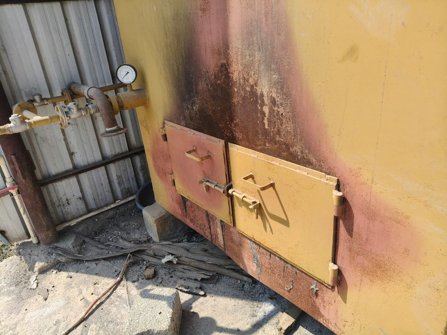 Furnace Inspection Door — Leader workshop