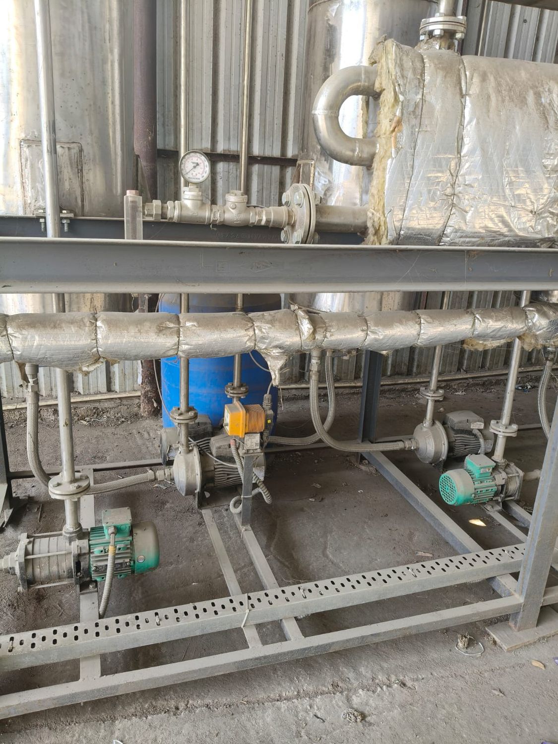 Pump & Valve Piping Skid — Leader