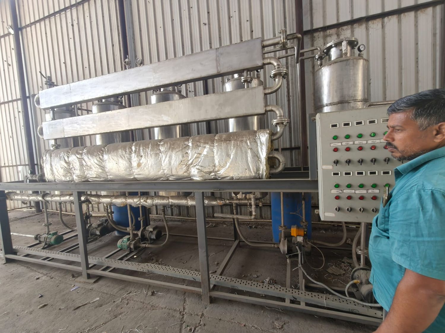 Multi-Stage Process Skid — Leader workshop