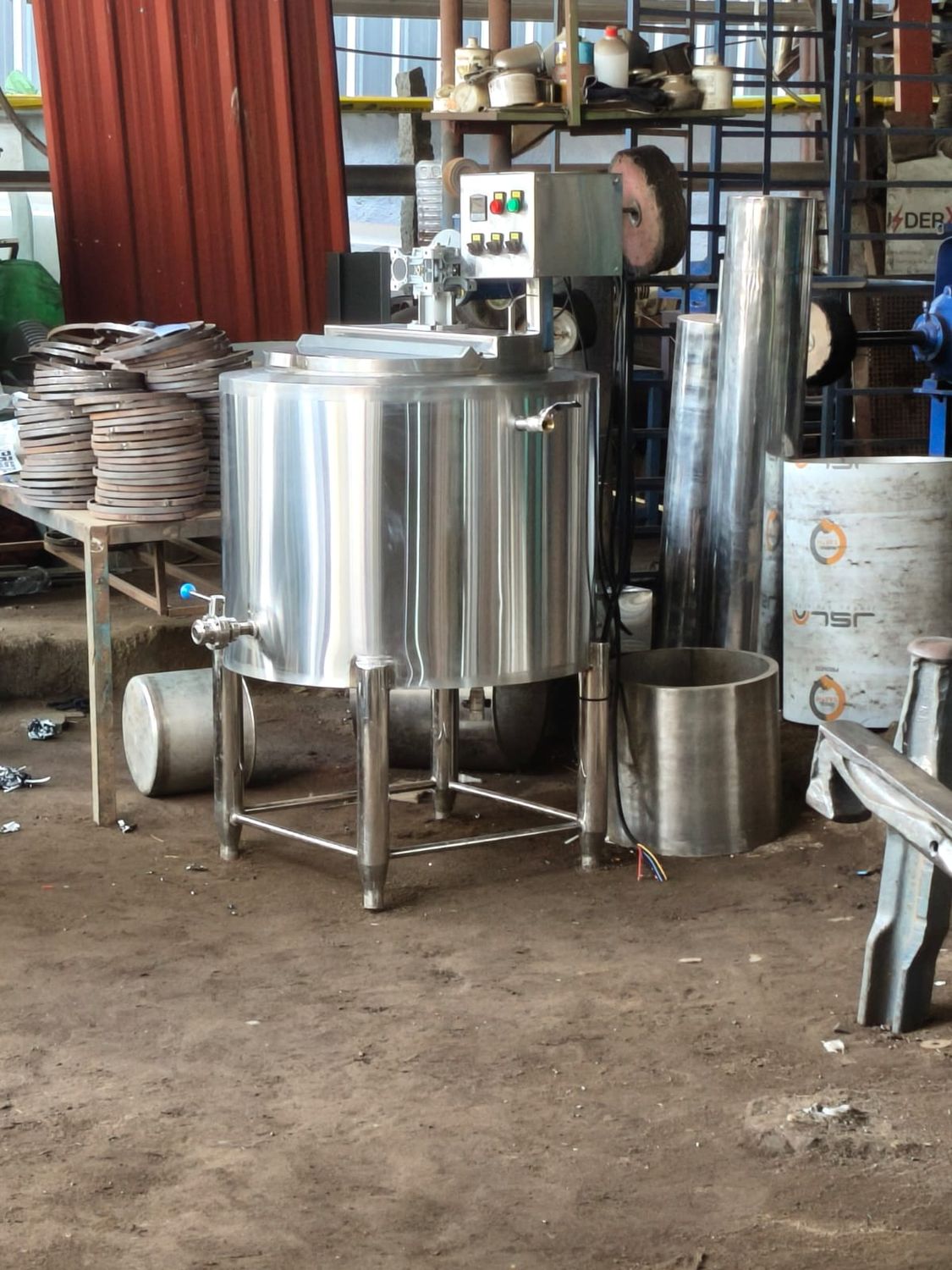 SS Storage Tank — Leader workshop